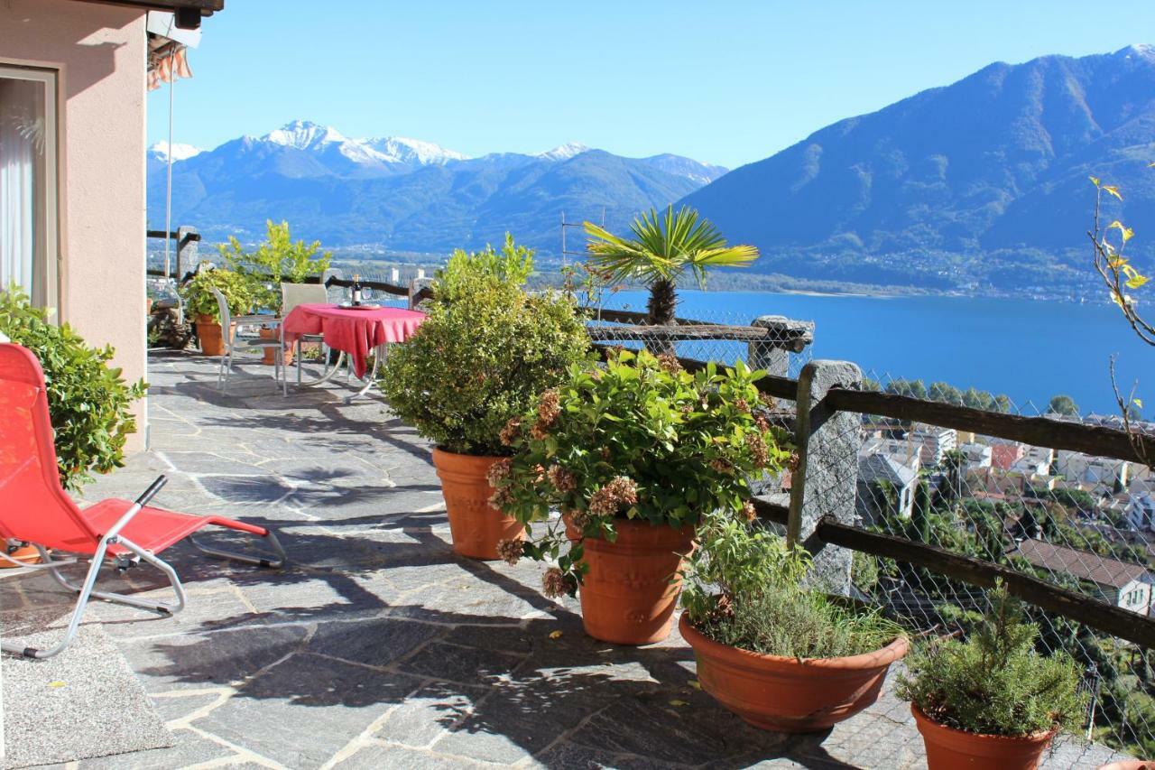 Ferienwohnung Casa Vista Lago Minusio Exterior foto