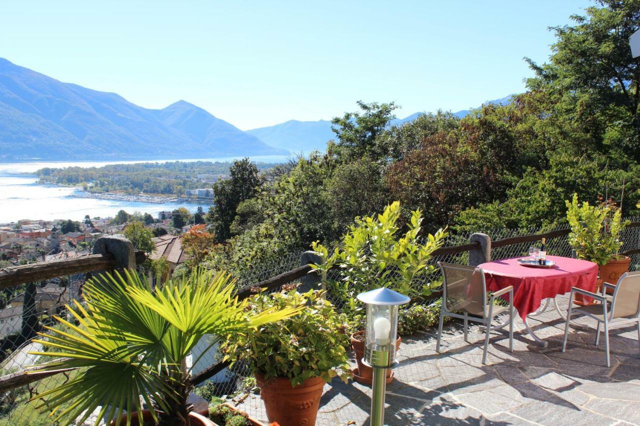Ferienwohnung Casa Vista Lago Minusio Exterior foto